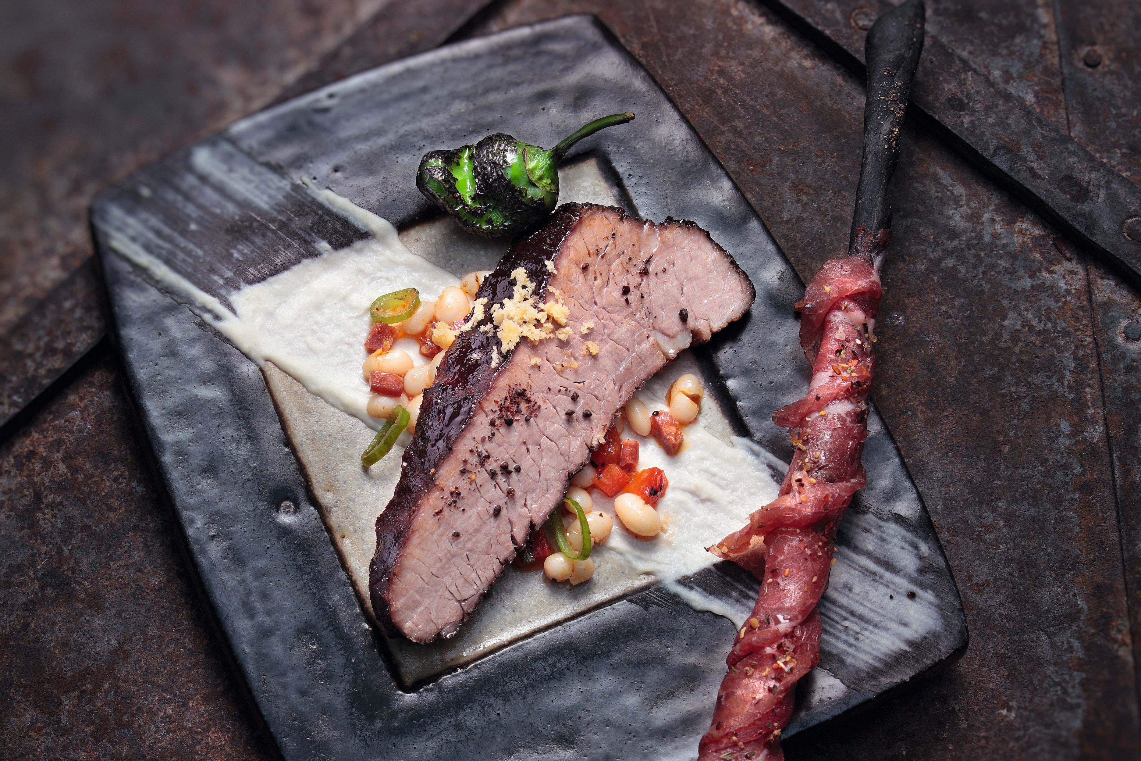 Black BBQ Brisket und Kubanisches Graved Beef