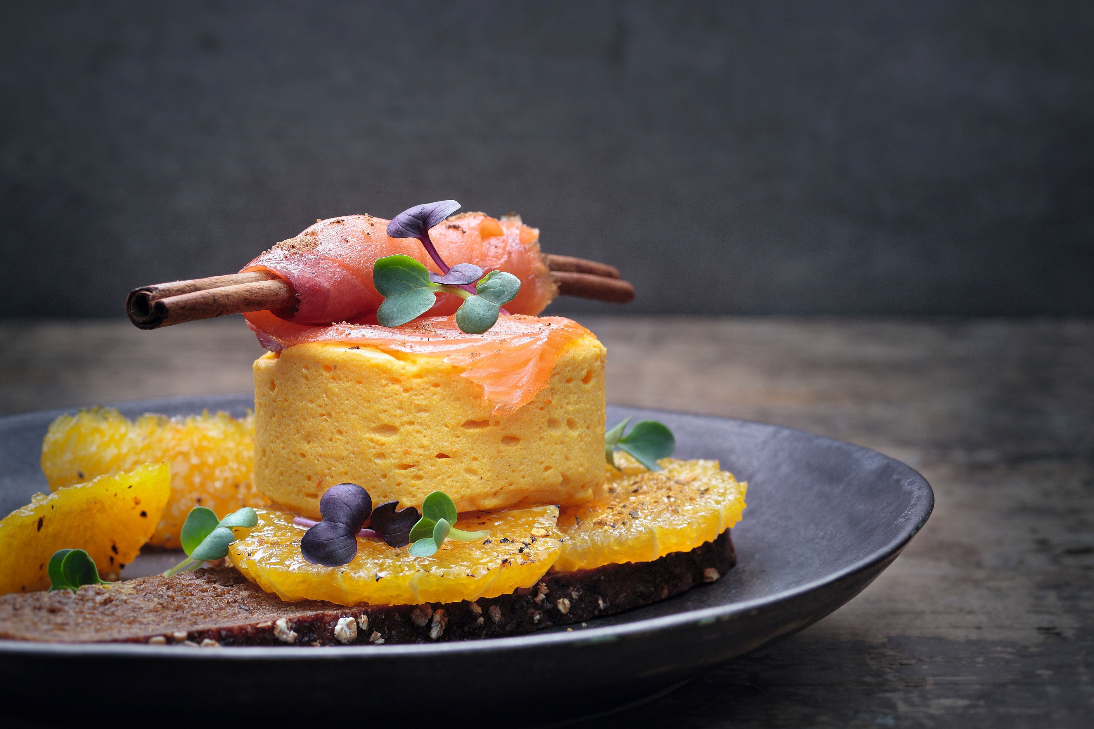 Orangen-Zimt-Lachs