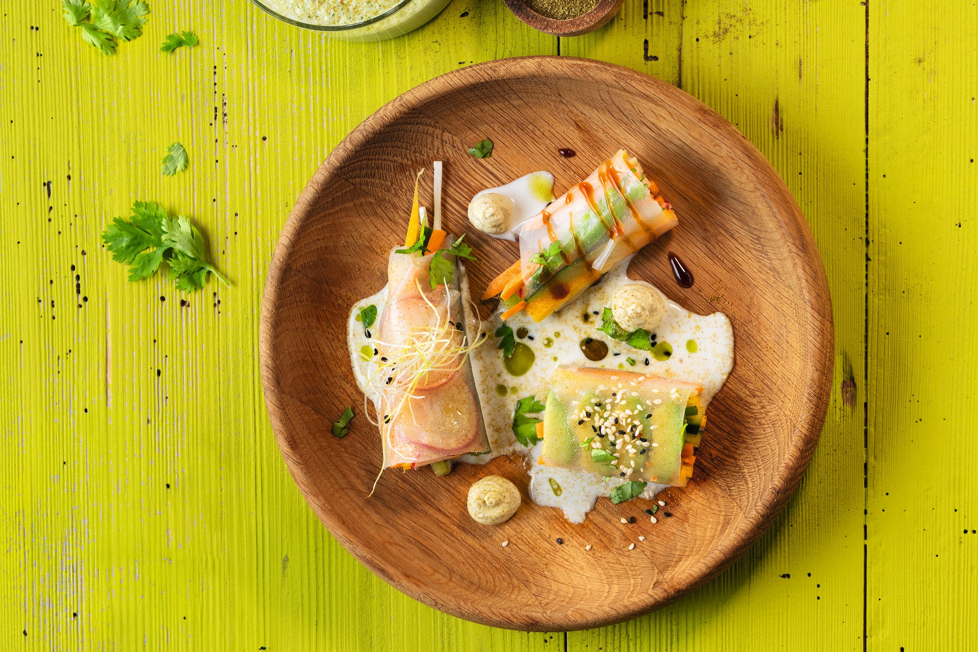 Summerrolls mit knackigem Gemüse
