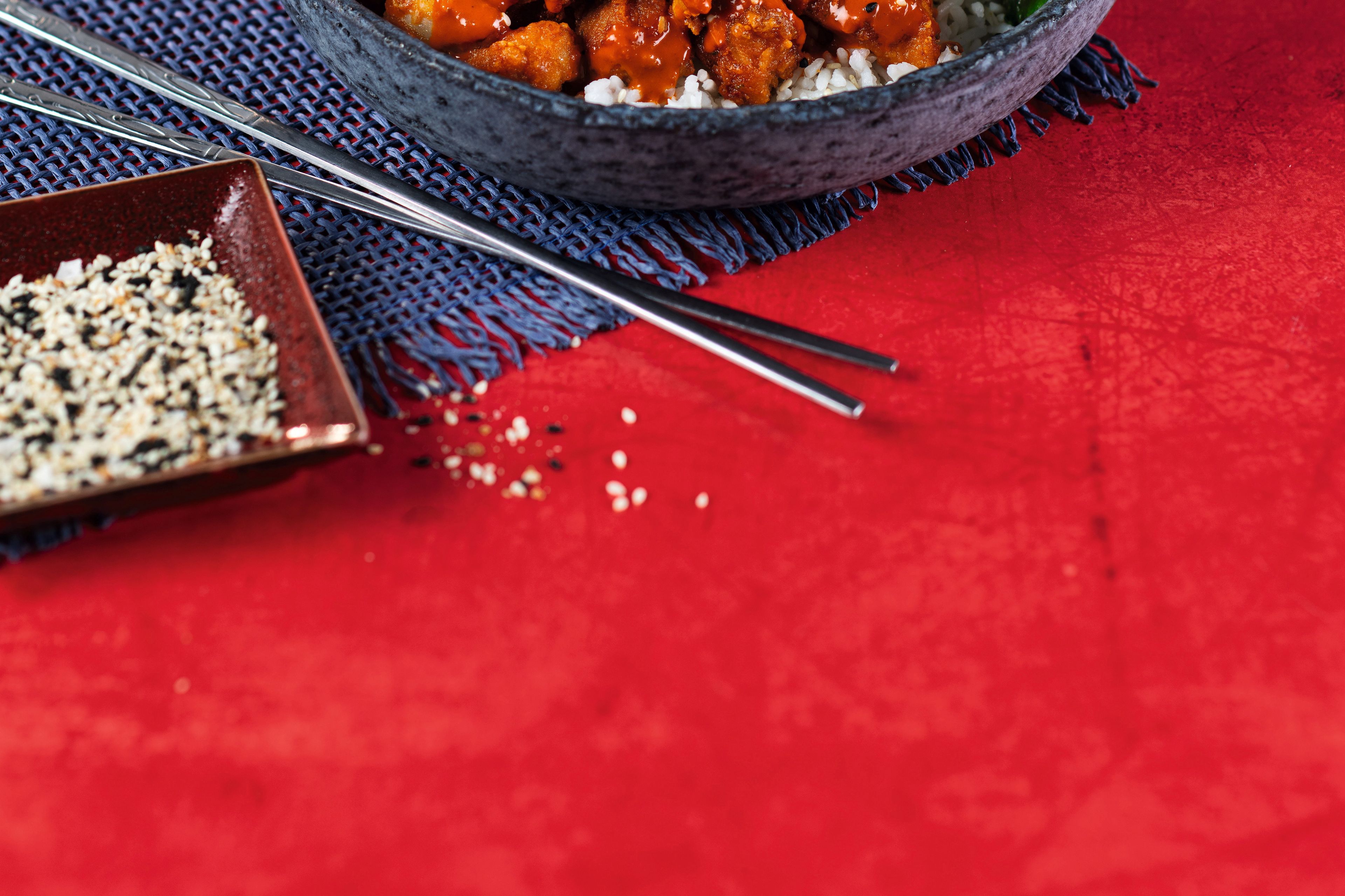 Korean Crispy Chicken Bowl